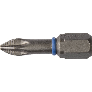 Бита ЗУБР ЭКСПЕРТ 26011-1-25-2  торсион кованая обточ.CrMo C 1/4'' PH1 25мм 2шт