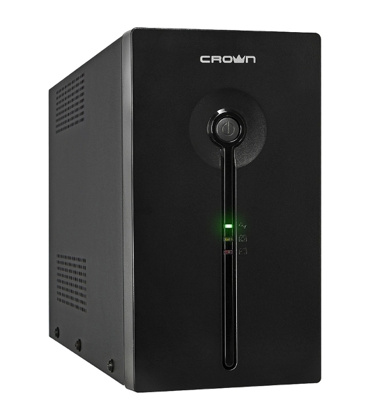 Источник бесперебойного питания Crown CMU-SP800EURO/800 ВА/450 Вт/1 х IEC 320 C13 (компьютерная), 3 х CEE 7 (евророзетка)