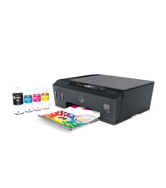 МФУ струйное HP Smart Tank 500 (4SR29A), A4, цветной, печ. до 22 стр/мин. (ч/б) до 16 стр/мин. (цвет), скан. до 8 стр/мин. (ч/б) 4 стр/мин. (цвет), 1200x1200dpi, USB