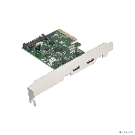 Контроллер ExeGate EXE-313 PCI-Ex4, 2*USB3.1 Type-C ext, разъем доп.питания (OEM), фото11