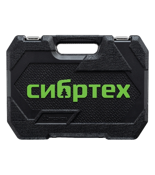 Набор инструментов Сибртех, 1/2', пластиковый кейс, 32 предмета