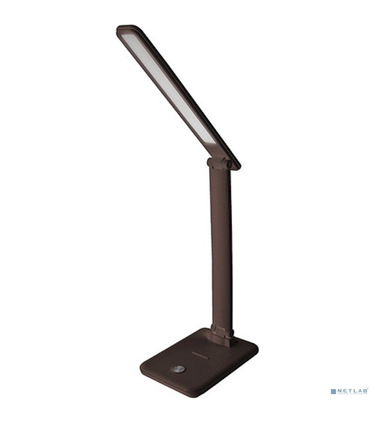 Светильник настольный UF-730 С10 LED 11Вт 3 ур. ярк. корич. Ultraflash 14178