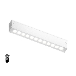 Управляемый светодиодный светильник для шинопровода Magnetic Ambrella light GL1301 WH белый IP20 12W 3000K-6400K 220V 24° 232*25*42 (Без ПДУ), фото9