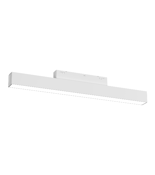 Трековый линейный светильник Ambrella light GL4450 WH белый IP20 10W 3CCT 3000-6000K SMART 48V 120° 304*22*45