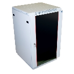 Шкаф коммутационный ЦМО ШТК-М-18.6.8-1ААА 18U 600x820 мм пер. дв. стекл задн. дв. стал. лист 2 бок. пан. направл. под закл. гайки 270 кг серый, фото4