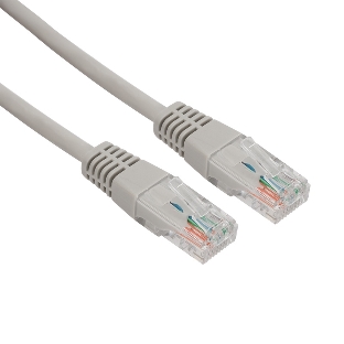Пaтч-корд U/UTP Rexant, cat.5e, RJ45-RJ45, неэкранированный, LSZH серый, 1,5м