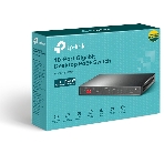 Коммутатор настольный TP-Link TL-SG1210MP 10-портовый гигабитный на 8 портов PoE+, фото2