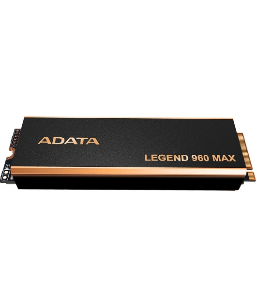 Накопитель SSD ADATA LEGEND 960 MAX, 4Tb, M.2 2280, PCIe 4.0 x4, NVMe, R/W 7400/6800, с радиатором
