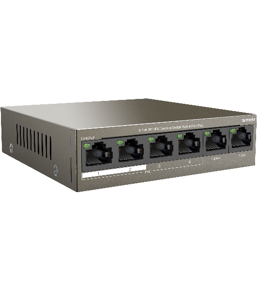Коммутатор IP-COM F1106P-4-63W 6PORT 4POE