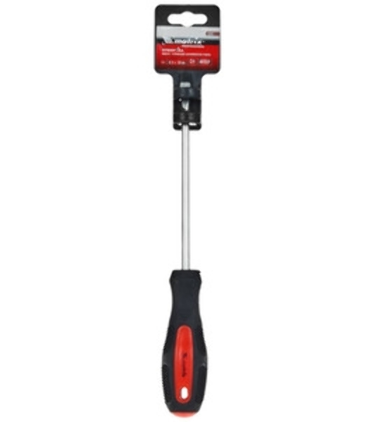 Отвертка Matrix Anti-Slip, SL6,0 х 150 мм, CrV, двухкомп. рукоятка