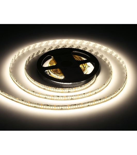 Светодиодная лента Ambrella light GS3402 2835 240Led/ 20W m/ 24V IP20 4500K/ 5000*10*1.2mm (2 конт.)