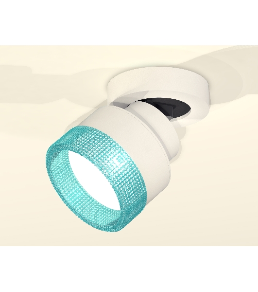 Светильник Ambrella Light XM8101043 SWH/BL белый песок/голубой GX53 (A2228, A2105, C8101, N8488)