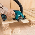 Пила циркулярная Makita HS301DWAE10.8В 2х2А·ч Li-ion 1500об\м диск-ф85мм рез-25.5мм 1.6кг чем, фото4