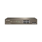 Коммутатор 8GE/2SFP POE MANAGED G3310P-8-150W IP-COM, фото 1