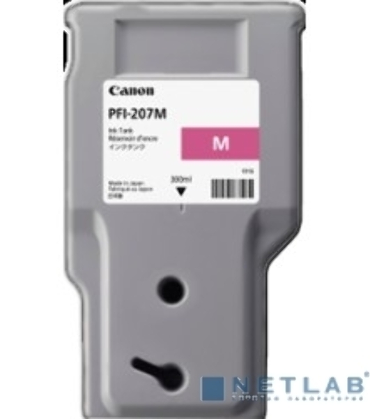 Картридж струйный Canon PFI-207 M пурпурный для для iPF680/685/780/785 300мл (8791B001)