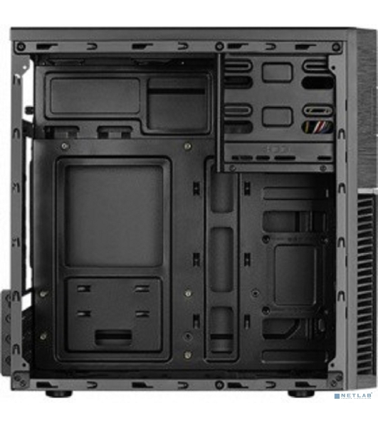Компьютерный корпус Aerocool/Formula Cs-105, mATX, без БП, 187x361x355мм (ШxГxВ), USB 3.0 x1, USB 2.0 x1, металл 0,5мм, 120-мм вентилятор в комплекте, черный