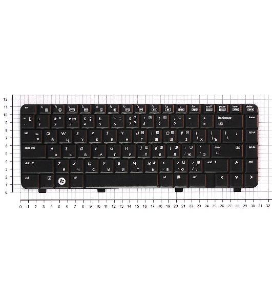 Клавиатура для ноутбука HP Presario CQ40 CQ41 CQ45 черная