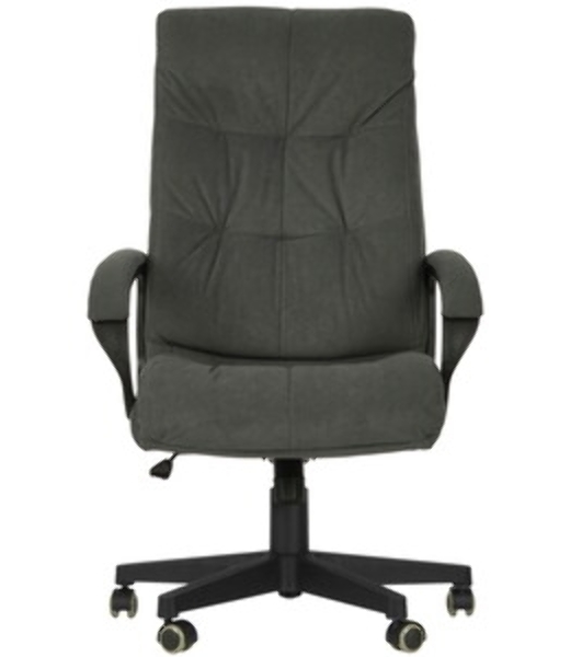 Кресло руководителя Бюрократ CH-800 Fabric темно-серый крестов. пластик