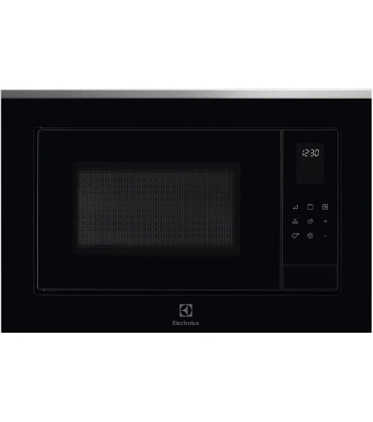 Встраиваемая микроволновая печь Electrolux LMS4253TMX/с грилем, объем 25 л., высота 390 мм, черный/нерж. Сталь