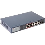 Коммутатор Hikvision DS-3E0318P-E(B), 16×1 Гбит/с PoE + 2×1 Гбит/с, неуправляемый, фото9