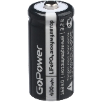 Аккумулятор GoPower Li-ion16340 PK1 3V 650mAh с защитой, фото 1