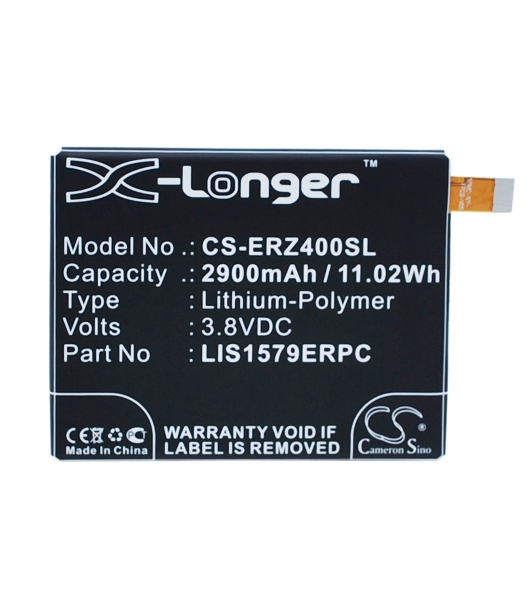 Аккумулятор CameronSino CS-ERZ400SL LIS1579ERPC (AGPB015-A001) для Sony Xperia Z3+ Dual E6533 3.8V, 2900mAh