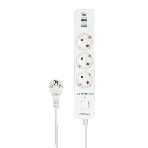 Сетевой фильтр Гарнизон EPS-3-CU2-W-2 2.0 Мультипорт 3 р, 10А, 1xType-C PD, 2 х USB QC, 2 м, ур.защиты 2+, белый, пак (21448), фото9