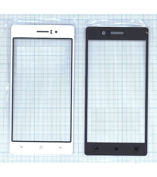 Защитное стекло для OPPO R5 белый