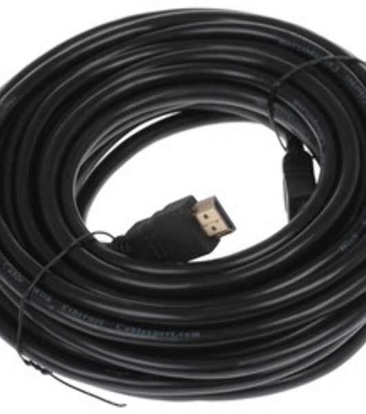 Кабель Cablexpert HDMI CC-HDMI4-10M, 19M/19M, v2.0, медь, позол.разъемы, экран, 10м, черный, пакет
