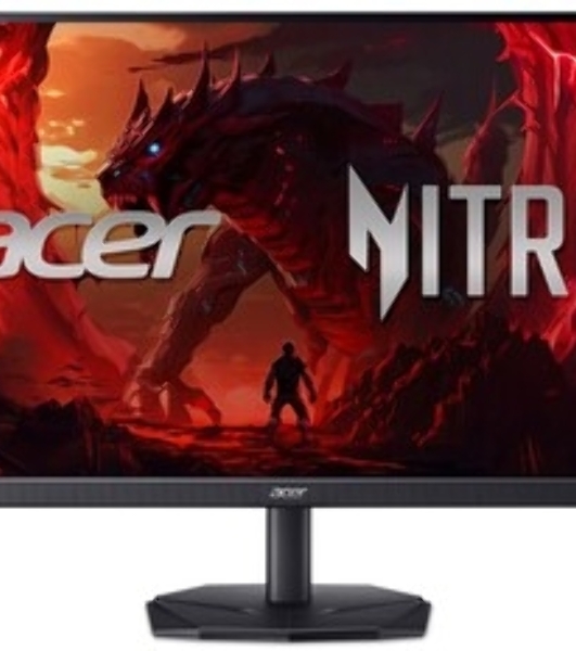 Монитор 23.8' Acer Nitro KG241YP6bip IPS 1920x1080, 144 Гц, 1 мс (MPRT), 16:9, 250 кд/м², HDMI 1.4, DP 1.2, HDR10, FreeSync, черный