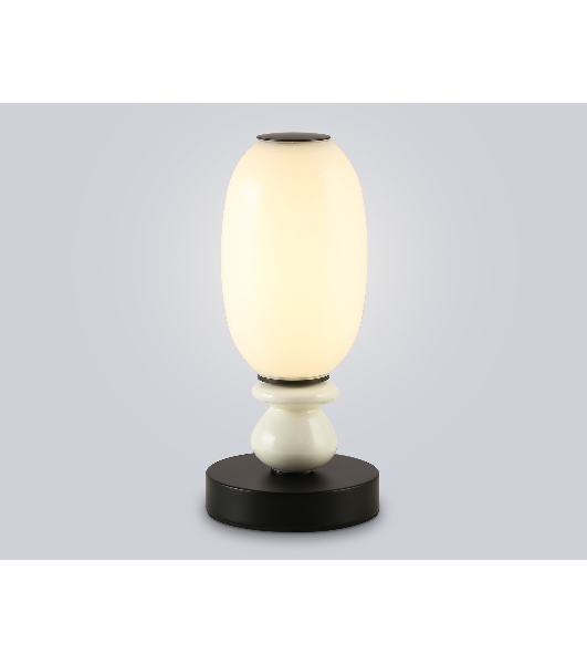 Светильник Ambrella light LH53154 BK/WH черный/белый 6W 3000K D120*260