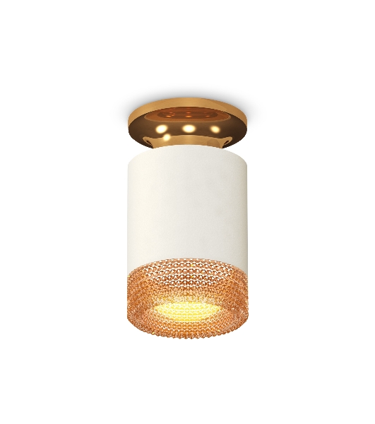 Светильник Ambrella Light XS6301182 SWH/PYG/CF белый песок/золото желтое полированное/кофе MR16 GU5.3 (N6905, C6301, N6154)