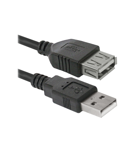 Кабель Defender USB 2.0USB02-06,AM-AF 1.8м, PolyBag,