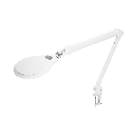 Лупа на струбцине Rexant, круглая, 5D, с подсветкой 72 SMD, сенсорный регулятор яркости, белая, фото5