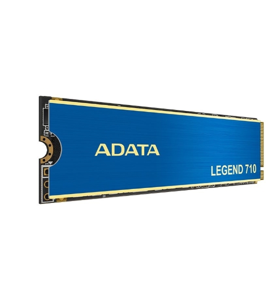Накопитель SSD ADATA LEGEND 710, 2Tb, PCIe 3.0 x4, M.2 2280, NVMe, R/W 2400/1800, с радиатором
