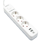 Сетевой фильтр Гарнизон EPS-3-CU2-W-2 2.0 Мультипорт 3 р, 10А, 1xType-C PD, 2 х USB QC, 2 м, ур.защиты 2+, белый, пак (21448), фото8