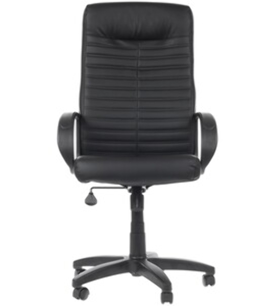 Кресло Chairman 480 LT черный, экокожа, 120 кг