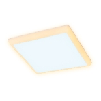 Встраиваемый cветодиодный светильник Ambrella light DCR337 24W+6W 6400K/3000K 85-265V 230*230*32 (A210*210), фото13