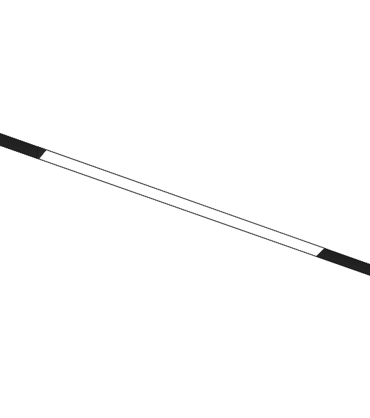 Трековый линейный светильник Ambrella light GL4455 BK черный IP20 10W 3CCT 3000-6000K SMART 48V 120° 304*22*45
