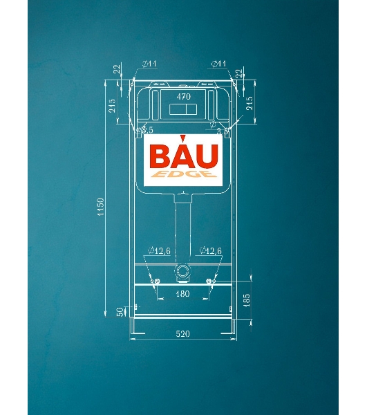 Комплект BAU 6 в 1: инсталляция BAU PRO, унитаз подвесной безободковый Bau Dream 49,5х36, сиденье дюропласт микролифт, клавиша BAU Dream, хром