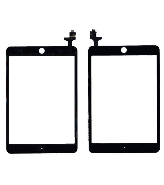 Сенсорное стекло (тачскрин) Ipad mini 3 (retina) + IC (A1599, A1600), черное