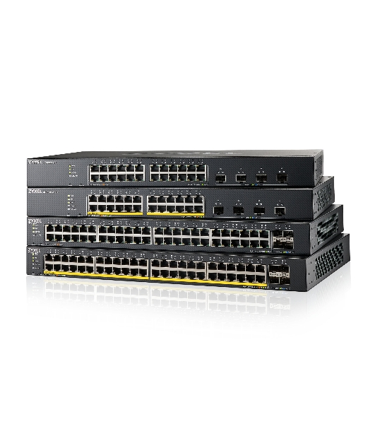 Коммутатор XGS1935-52HP, 52 Port Smart Managed PoE Switch, 48x Gigabit PoE and 4x 10G SFP+, hybrid mode, standalone or NebulaFlex Cloud, 375 Watt PoE