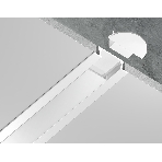 Алюминиевый профиль Ambrella light GP1001WH белый 2000*21.5*6.8, фото4