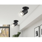 Светильник Ambrella light TA1273 SBK/FR черный песок/белый матовый MR16 GU5.3 D55*136, фото3