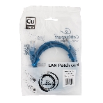 Патч-корд медный UTP Cablexpert PP10-1M/B cat.5e, 1м, литой, многожильный, синий, фото3