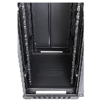 Шкаф 19' Business, 27U 600x800, черный, передняя дв. перфорир., задняя дв. распашная перфорир., фото4