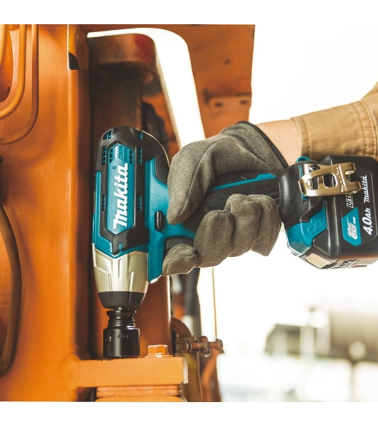 Гайковерт ак(уд) Makita TW140DWAE , 10.8В,2х2Ач Li-ion,0-3200у\м,140Нм,3\8',1.2кг,кейс,подсв,M8-M16 TW140DWAE