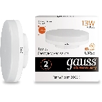 Лампа светодиодная LED Gauss Elementary 13Вт 3000K GX53 890lm, фото7