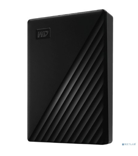 Внешний HDD 2.5' Western Digital My Passport, 2TB, USB 3.2 Gen 1 Type-A, 5400 rpm, черный