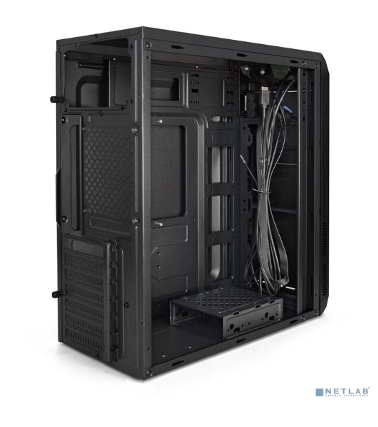 Компьютерный корпус Miditower ExeGate XP-334UC-XP400 (ATX, XP400 с вент. 12см, 1хUSB/1хUSB 3.0/1хTypeC, аудио, черный)